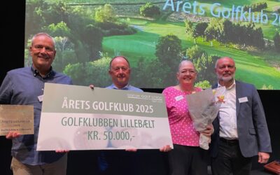 Golfklubben Lillebælt er kåret som Årets Golfklub 2025